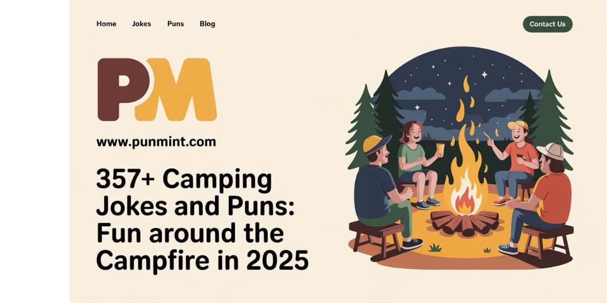 357+ Camping Jokes and Puns: Fun Around the Campfire In 2025