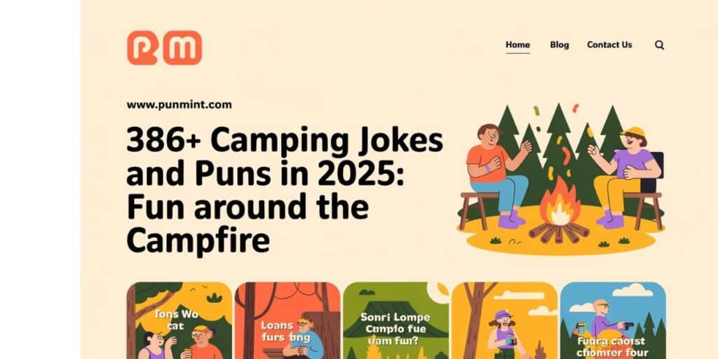386+ Camping Jokes and Puns In 2025: Fun Around the Campfire