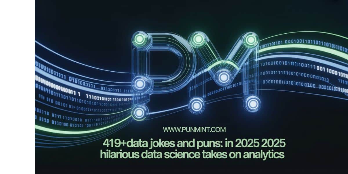 419+Data Jokes And Puns: In 2025 Hilarious Data Science Takes On Analytics