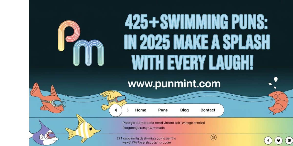 425+Swimming Puns: In 2025 Make a Splash with Every Laugh!