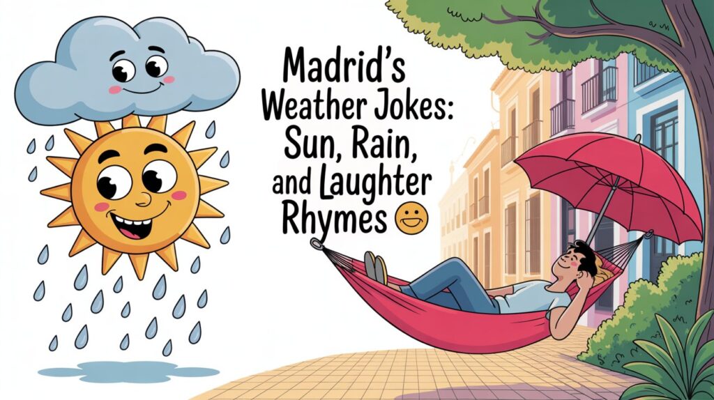 Madrid's Weather Jokes: Sun, Rain, and Laughter Rhymes 🌞