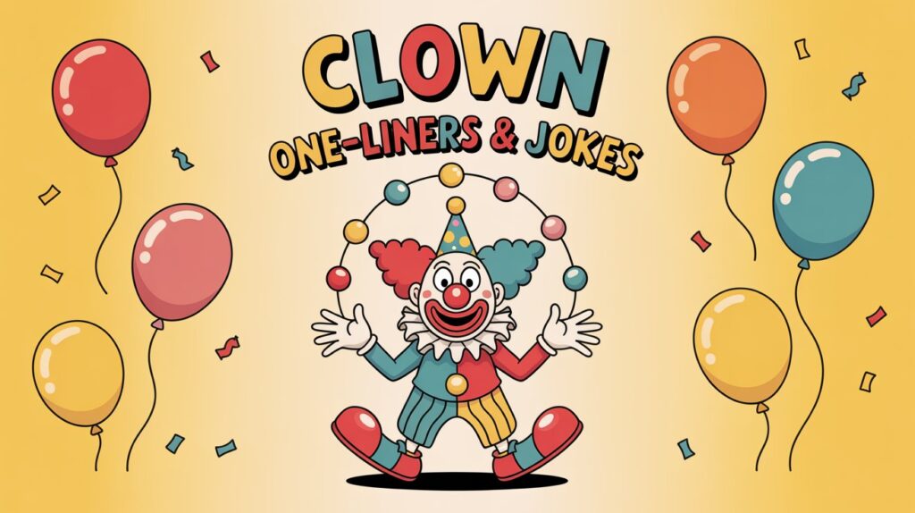 Clown One‑Liners & Jokes