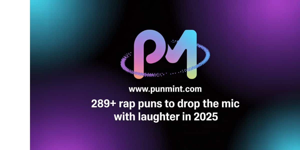 289+ Rap Puns to Drop the Mic with Laughter in 2025