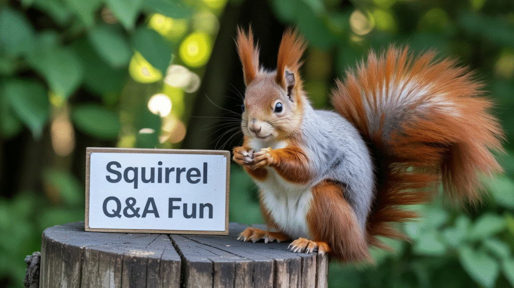 Squirrel Q&A FunSquirrel Q&A Fun
